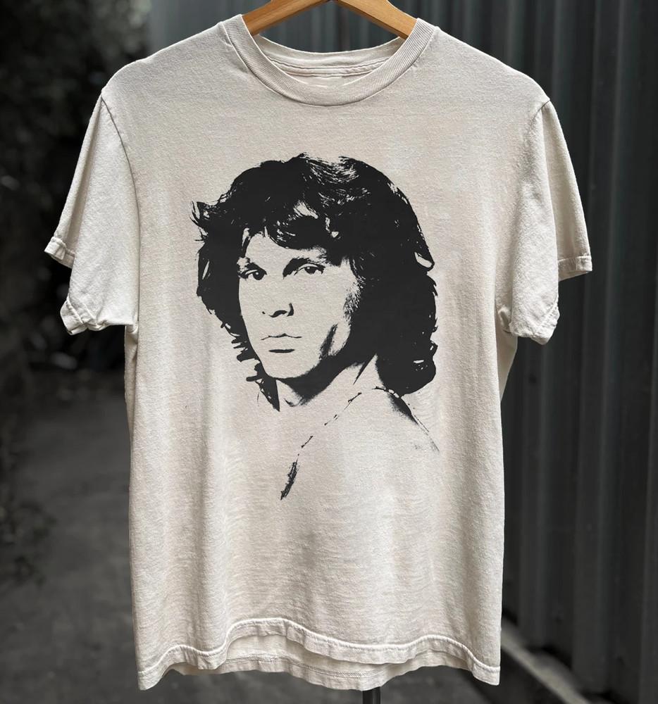 

New Popular Jim Morrison Gift For Fan All Size S to 5XL T-shirt Go28 Unisex T-Shirt S