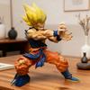 @Dragon Ball Z Son Goku Anime Figure Battle Damage Shockwave Manga Statue Pvc Action Figurine Collectible Model Doll Toys Gift