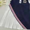 Girls Summer Dress Preppy Navy Collar Cute Princess Dress for Kids Children Casual Sundress Party Wear