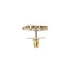 CHANEL  ABG248_B21750_U3283 Pierce gold metal Women