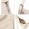 Women's Bag New Leather Women's Bag Versatile Dumpling Bag Commuter Shoulder Bag Messenger Bag
