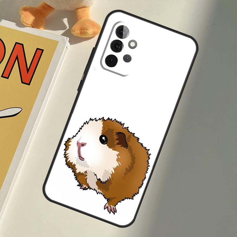 Animal Guinea Pig Case For Samsung Galaxy A14 A24 A34 A54 A12 A22 A32 A52 A72 A51 A71 A13 A33 A53 A73 Coque
