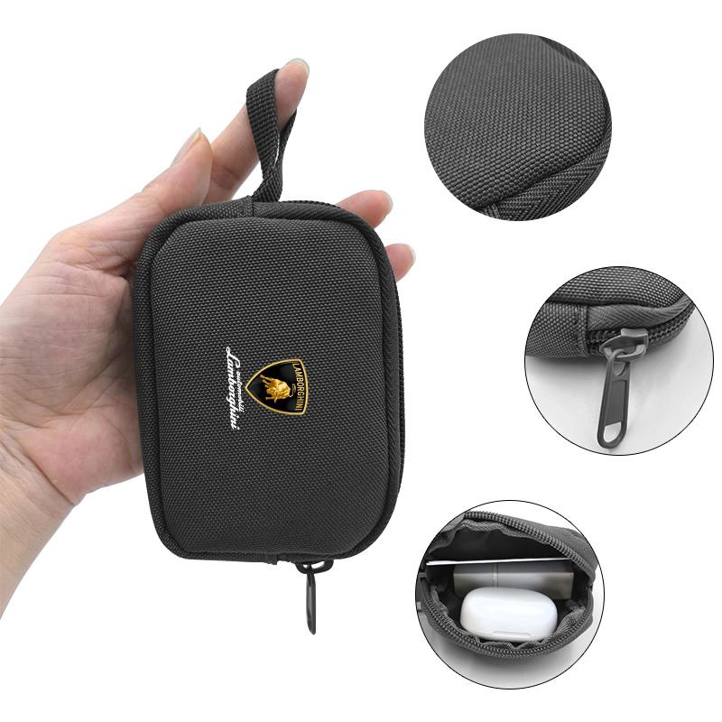 For Lamborghini LP570 LP610 Urus LP700 LP770 Gallardo Aventador Key Handbag Wallets High Quality Car Logo Portable Storage Bag blvc8