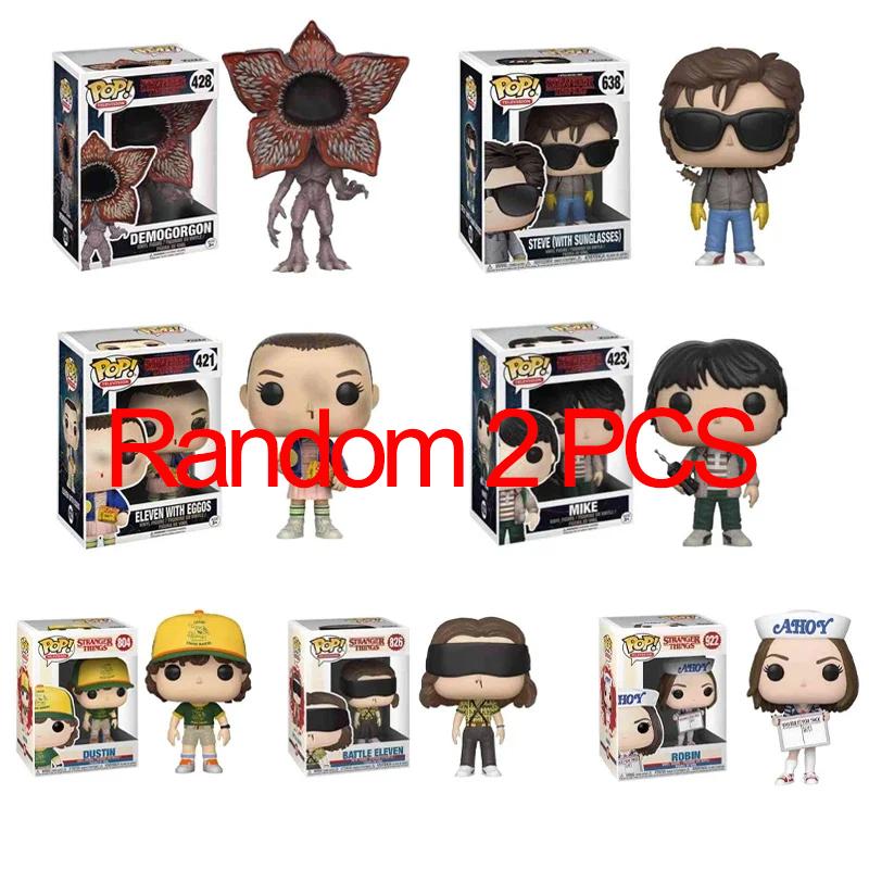 

POP Фигурка Очень странные дела Монток Персонаж Эдди Дастин Стив Экшн-фигурка Куклы Игрушка Коллекция Украшение комнаты Подарок на день рождения