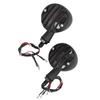 Pair of 12V Motorcycle Turn Signal Indicator Light Bright Universal for Retro Motorbike Waterproof