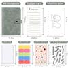 Money Budget Planner Binder With Zipper Envelopes Cash Envelopes For Budgeting Money Organizer For A6 Cash Budget Binder