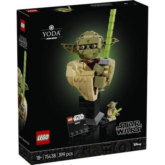 LEGO Star Wars Yoda(TM) Bust Space Battle Robot Figure Goods Toy Birthday Present Block Fathers Day Educational Male Female 75438
