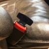 2Pcs Seat Belt Buckle Replacement Parts Wear-Resistant Durable Easy To Use Rhinestone Design Automotive Buckles