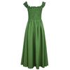 Women's Renaissance Medieval Dress, Off-the-Shoulder Corset Maxi Dress for Halloween Party & Cosplay