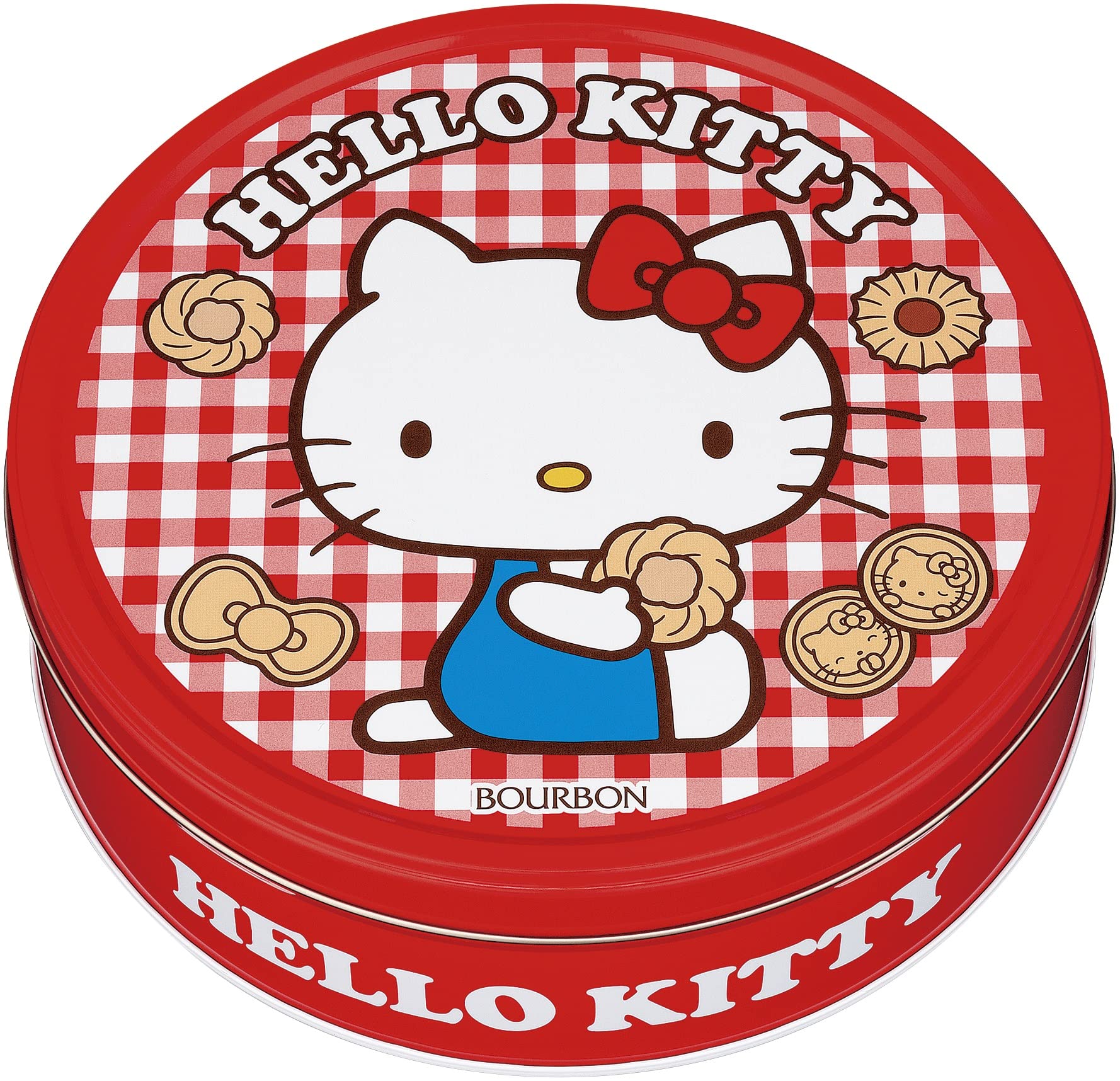 

Банка печенья со вкусом бурбонского масла Hello Kitty 60 штук