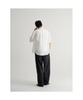 8SECONDS Seersucker Balloon Fit Elastic Waist Pants Black