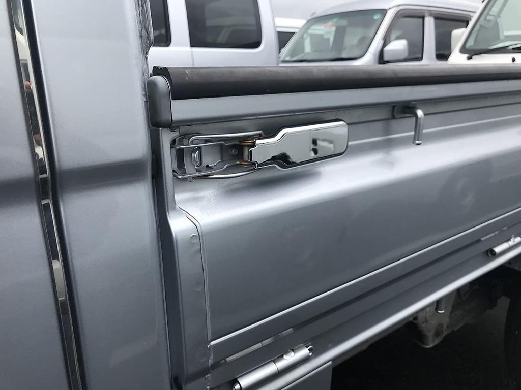 BRIGHTZ Chrome Door Lock Lever Covers for Toyota Hijet Jumbo Truck with S 510 Hijet Truck (4-Piece Set) S500P/S510P [DHC-NOBU-306-4PC] (Compatible