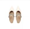 Fashion 2025 Flat Shoe for Women Spring Summer Shallow  Pointed Flat Women Mary Jane Shoes Lacquer Leather Multi Color Half Slippers