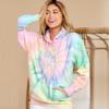 Women's SweaterCasual Loose Tie-dyed Hoodie Home Long Sleeve