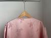 2024 Cool Zen-Style Women's Pink Hanfu Shirt Jacket for Early Autumn