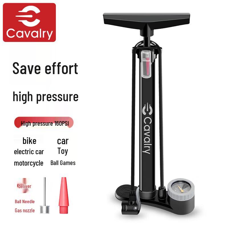 Cavalry High-Pressure Bicycle Pump