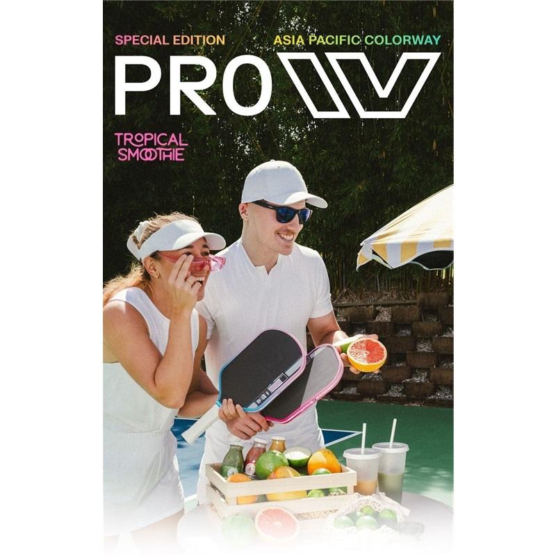 Collaborator Designed Limited Colorway 16mm Full Thermoformed Carbon Fiber Core Pro Tournament Pickleball Paddle Indoor Outdoor Training Racket