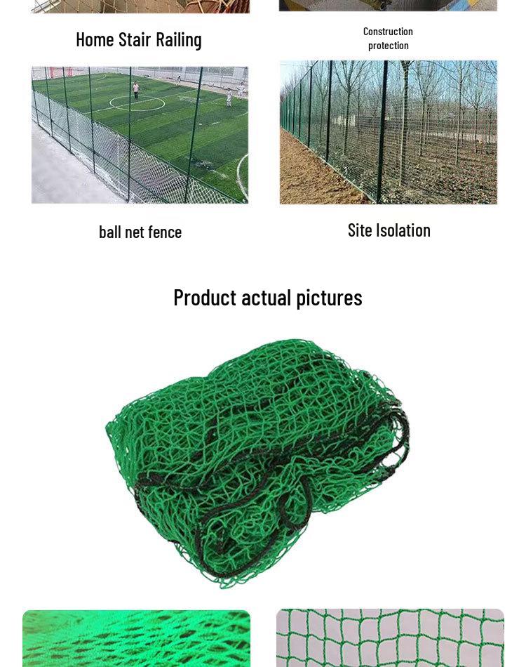 Indoor/Outdoor Golf Practice Net: Knotless, Green Enclosure for Golf and Baseball