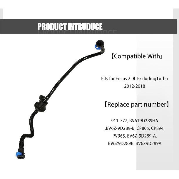 911-777 Vapor Canister Purge Valve Compatible With Focus 2.0L 2012-2018