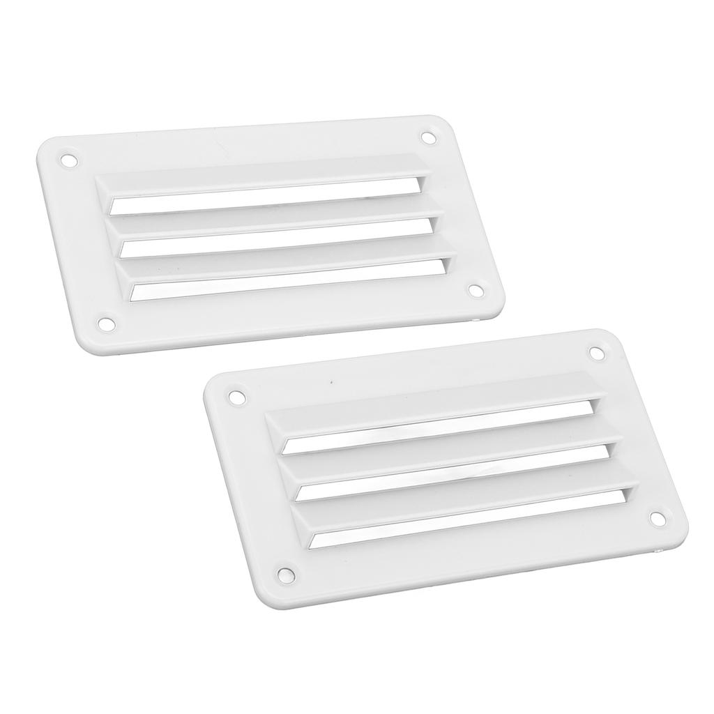 2pcs RV   Vent Louver Professional Bathroom   Ventilation Outlet Grille Louver for Boat Yacht Home