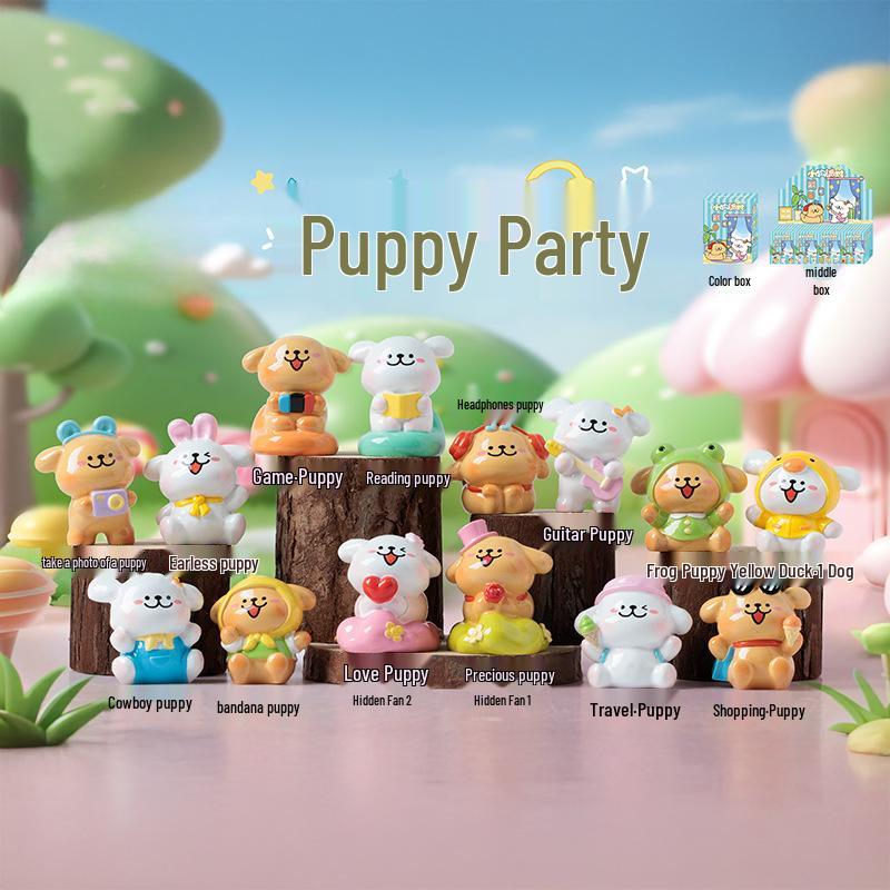 Mythische Tier-Serie: Antike neunschwänzige Fuchs Blind Box Figur zur Schlafzimmerdekoration