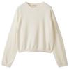 Beauty Youth United Arrows Steven Alan Cotton Cashmere Long Sleeve Knit 82131990460 0300 OFF FREE & WHITE(03)
