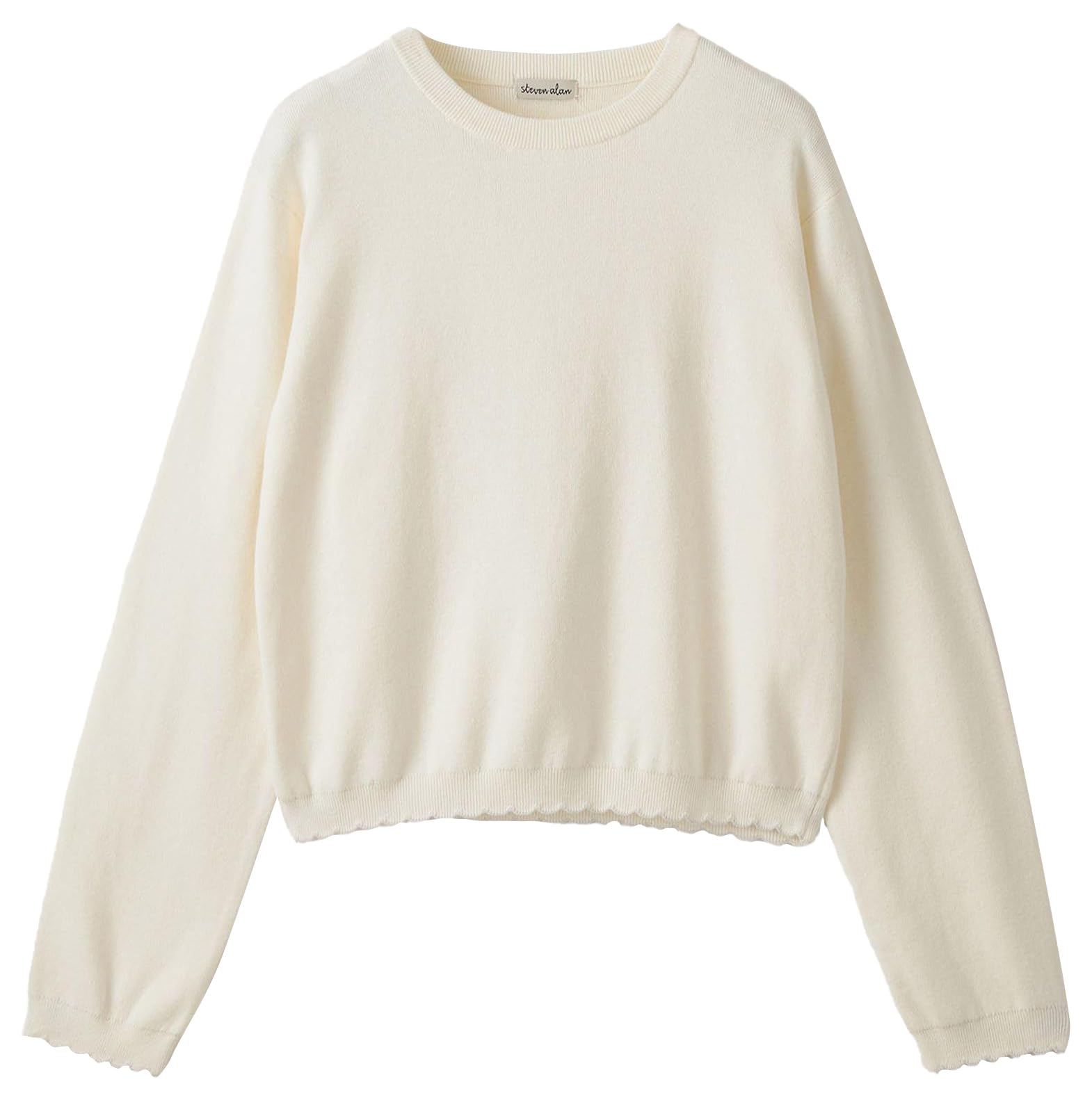 

Beauty Youth United Arrows Steven Alan Хлопок Кашемир Вязаный Лонгслив 82131990460 0300 OFF FREE & БЕЛЫЙ(03)