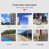 Portable Retractable Fiberglass Safety Barrier
