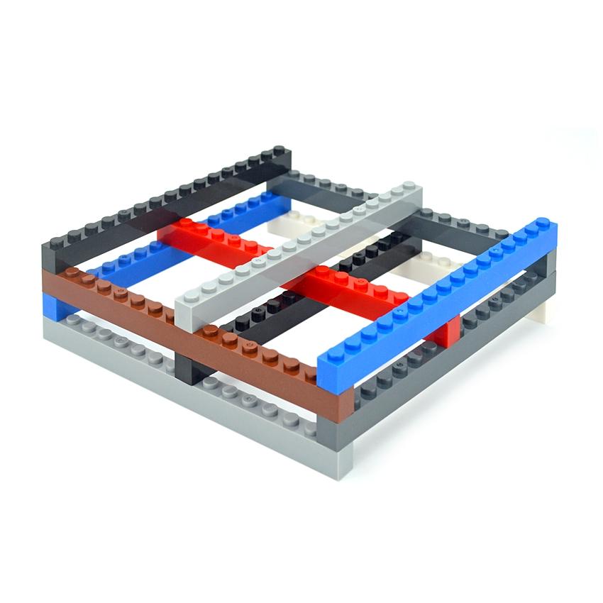 10 Stück Bausteine 1x16 Noppen 2465 Dicke Figurensteine Pädagogisch Kreativ Größe Kunststoff DIY Zubehör Kompatibel Alle Marken