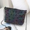 Messenger Bag Dames Kettingtas Mode Lichtgevende Geometrische Sling Bag Schouderband Vrouwelijke Bolsas Feminina