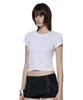 ROCKCAKE Pinched Top - White