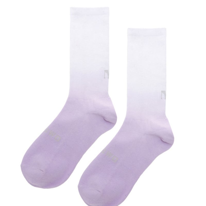 MARGESHERWOOD GRADIENT SYMBOL SOCKS_lavender