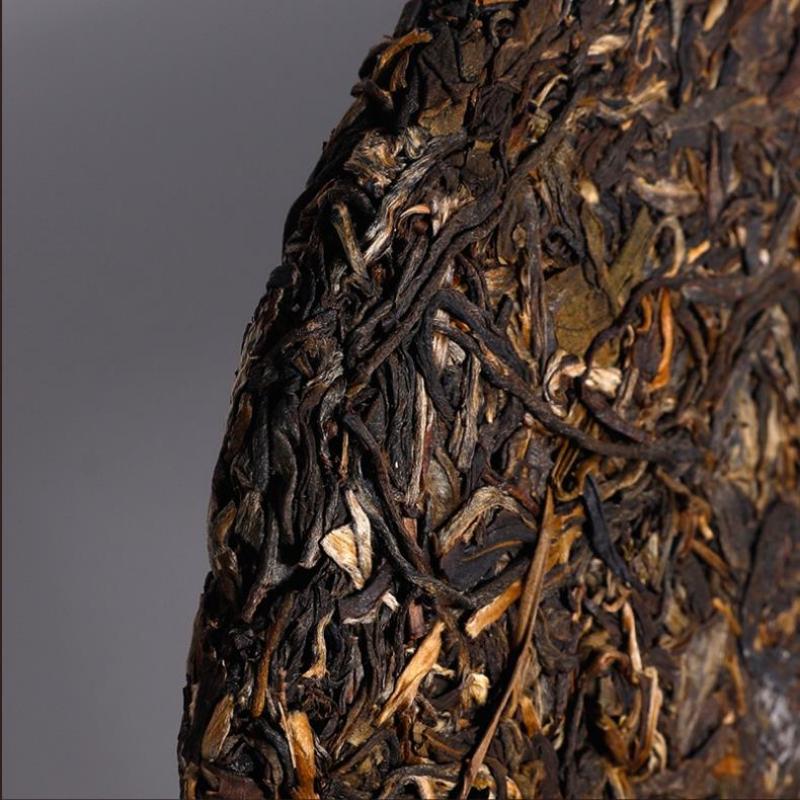 357g Menghai Pu-erh Raw Tea Cake Yunnan Old Tree Puerh Sheng Tea Pu'er Shengcha