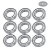 10PCs Spindle Bearings 6903Z Mechanical Parts Lathe Accessory Deep Groove BearingSteel Flat