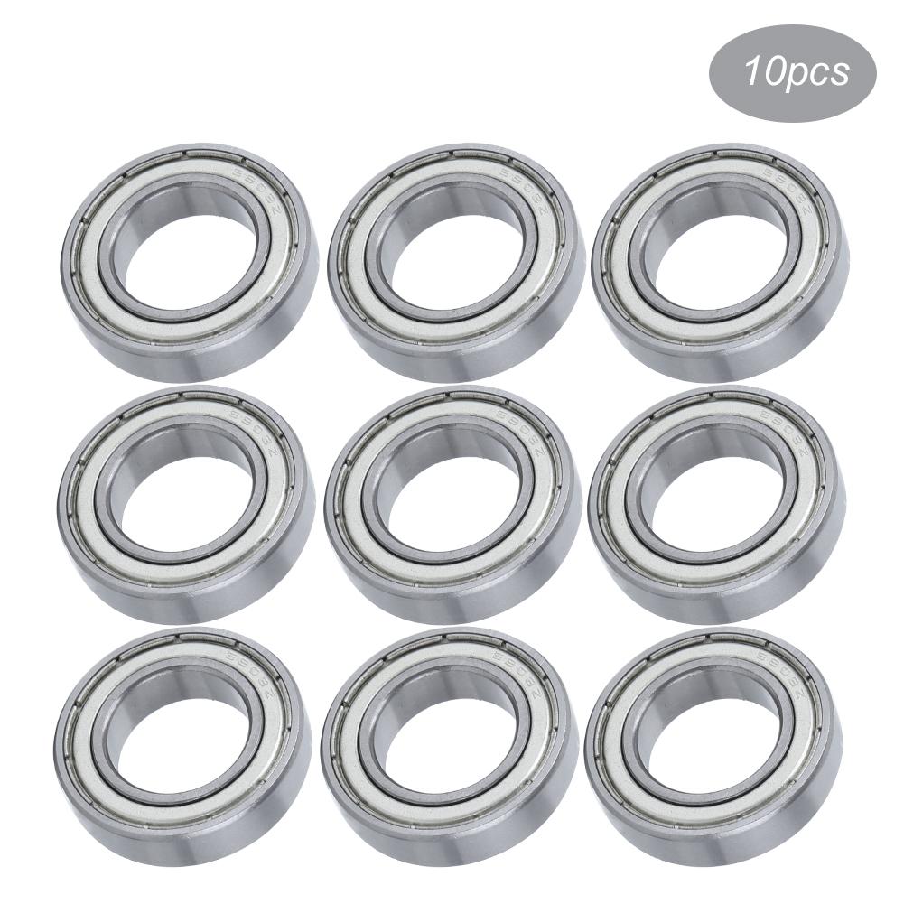 10PCs Spindle Bearings 6903Z Mechanical Parts Lathe Accessory Deep Groove BearingSteel Flat