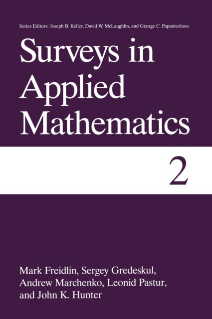 The Surveys In Applied Mathematics : V. 2 Book