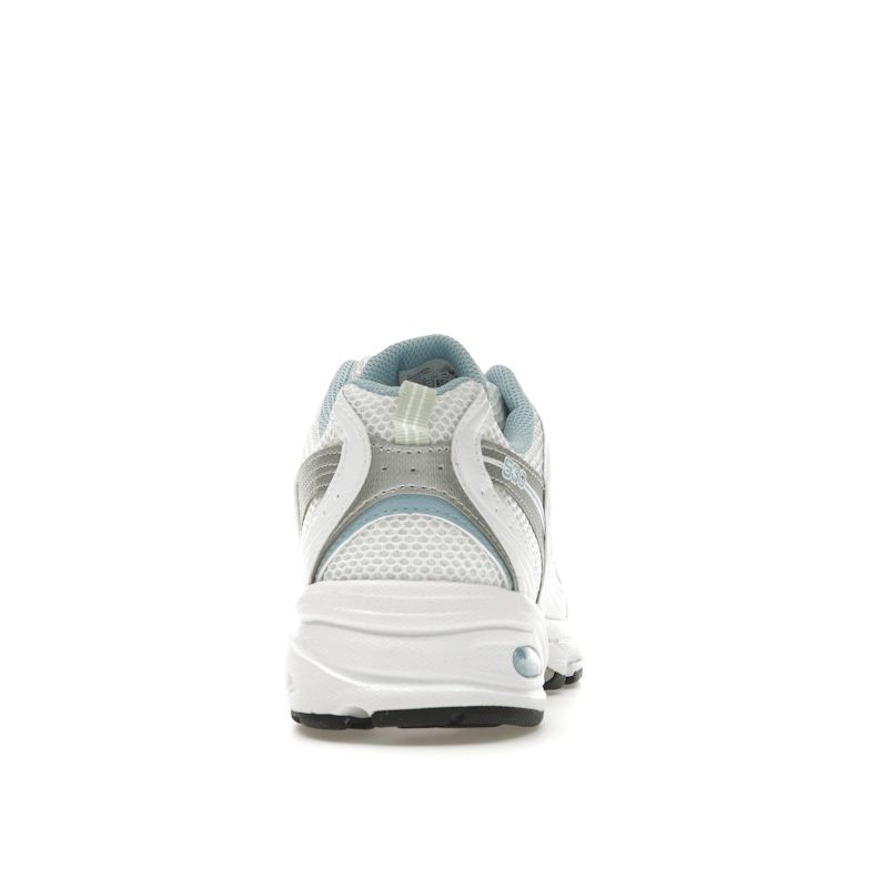 New Balance 530 White Chrome Blue Unisex Sneakers Silver-Metallic MR530SGB