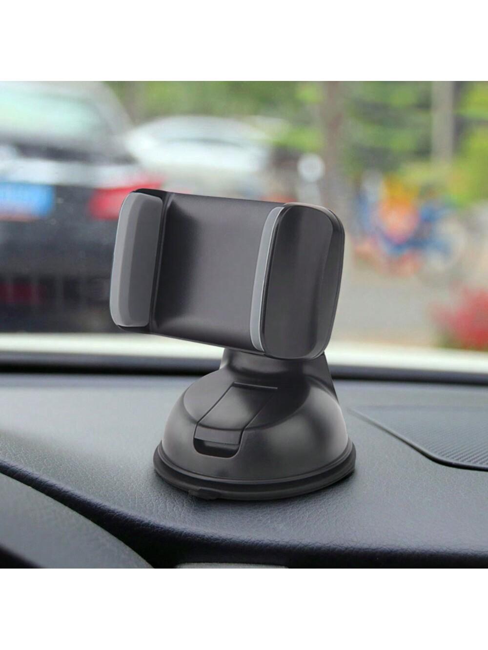 

Крепление на приборную панель автомобиля - Силиконовая присоска Многофункциональный Универсальный Растягивающийся держатель для телефона серый