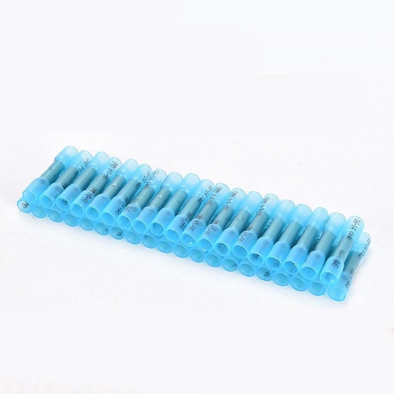 10/25/50PCS Heat Shrink Wire Butt Terminal Waterproof Insulated Wire Connector Cable Crimp Terminal Bht0.5 Bht1.25