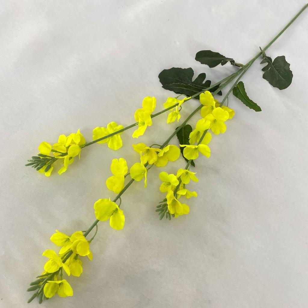 

Rape Simulated Plants Flowers Wedding Hotel Restaurant Decoration Desktop Small Leaf Yellow