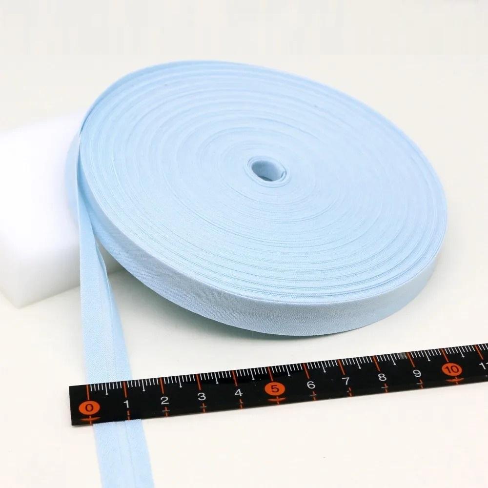 12mm(1/2") Narrow Ironed Single Folded Cotton Solid Color Bias Binding Tape Diy Ribbon Garment Quilt Craft Sewing Accessories