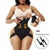 Europäischer & Amerikanischer Damen Body Shaper mit hoher Taille: Dünner Bauchkontroll-Body mit Hüfthebung und Taillenformer.