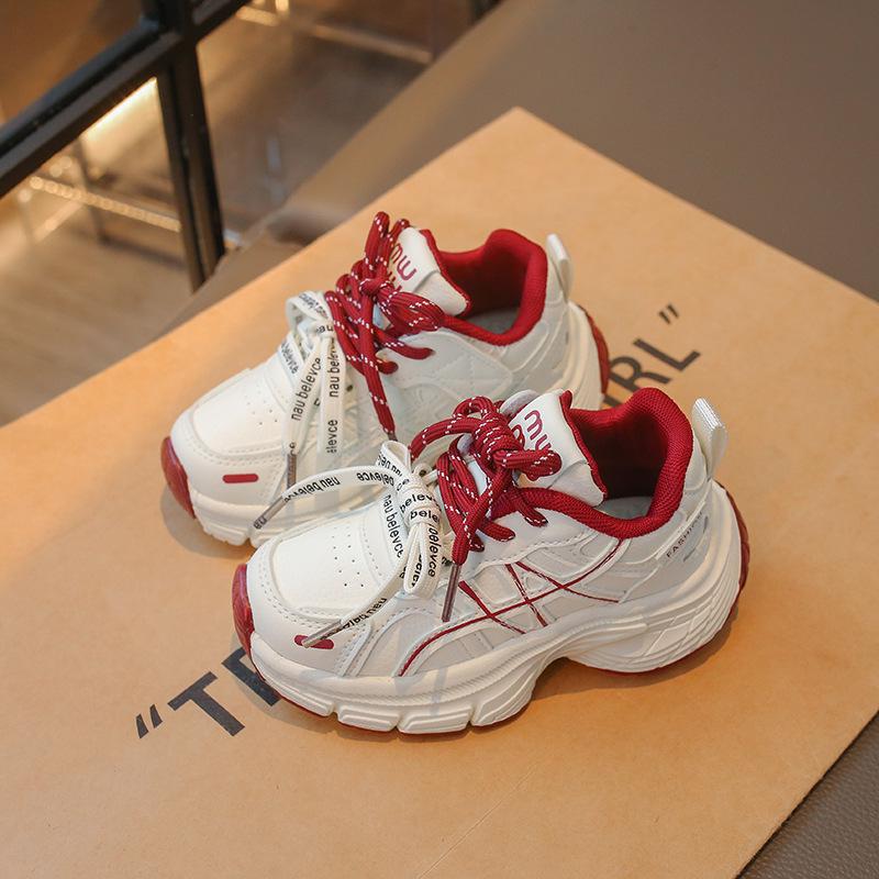 Stylische lässige Dad-Schuhe für Mädchen mit weicher Sohle - Frühjahrs-/Herbstkollektion 2026 für mittelalte und ältere Kinder