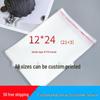 In-stock 12x24 OPP Self-Adhesive Transparent Bags, 5/7/9mil Thickness, 100 Pieces