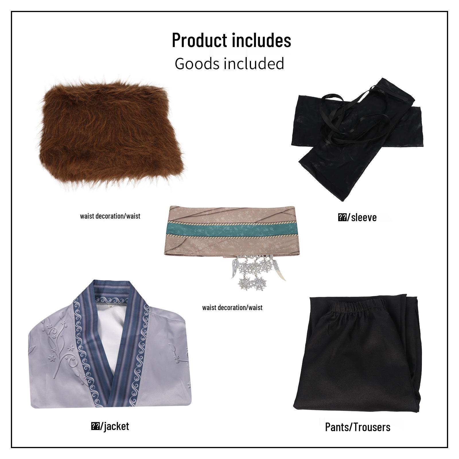 

Костюм Black Myth Wukong: Оригинальный костюм для косплея персонажа игры XXL