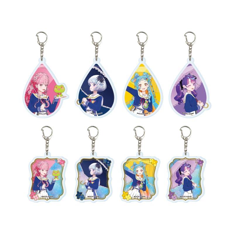 Aikatsu Academy! 01 Rainy Season ver. [Newly Photographed] Acrylic Keychain Box of 8
