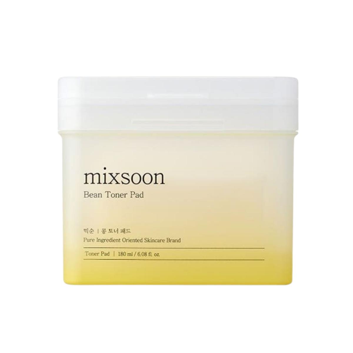 mixsoon Bean Toner Pad 180ml (70 Pads) Nourishing Texture Refining Exfoliating Pad