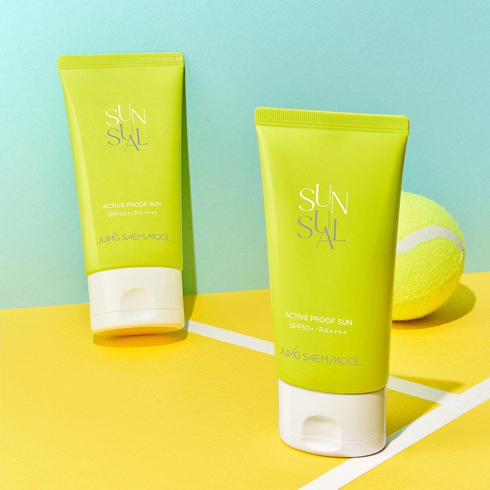

JUNG SAEM MOOL Sunsual Active Proof Sun 70ml x 2 Mild Sun Cream