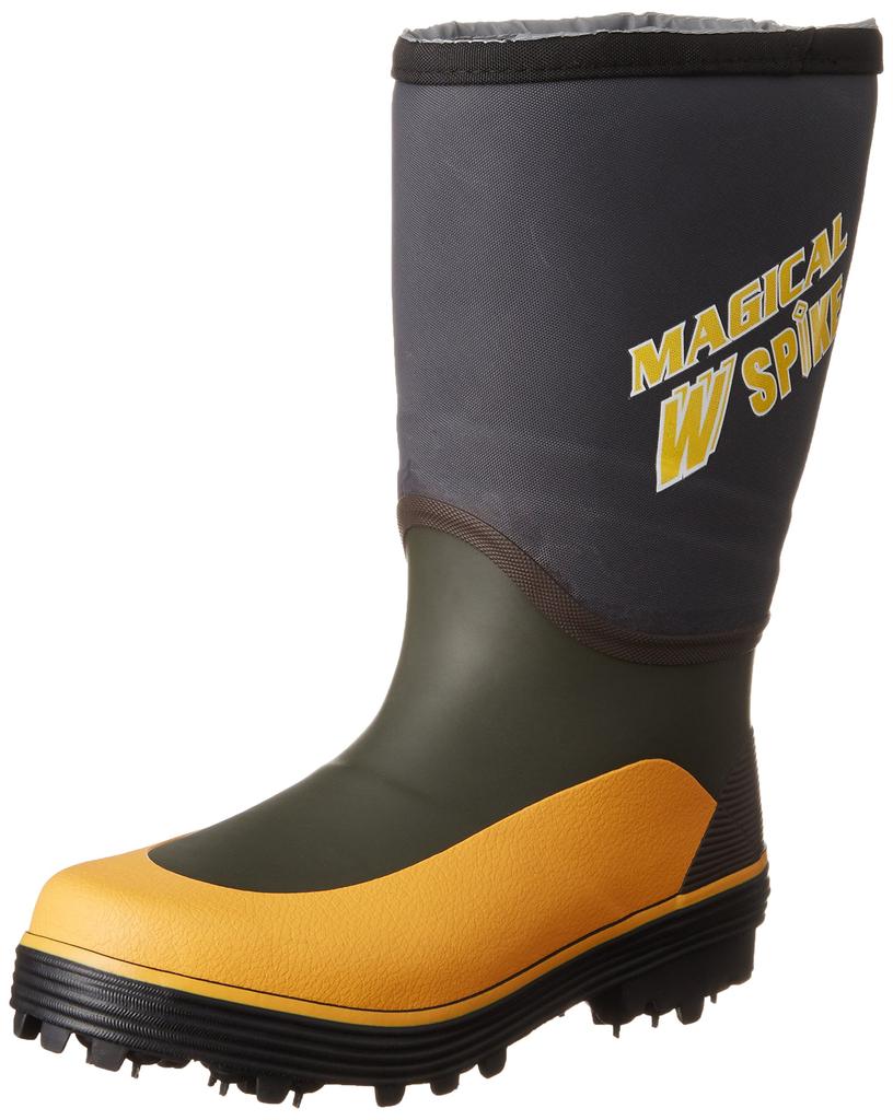 Boots Spikes W Pin Lightweight Reflective Material Collar Hood Magical Spikes 950 Unisex Adults Khaki LL [Margo] Anti-Slip