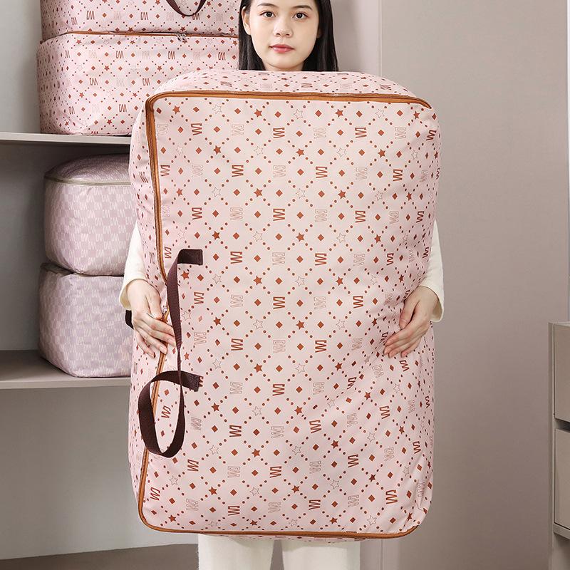 Oxford Cloth Quilt Storage Bag Waterproof Foldable Moving Large Capacity Clothes